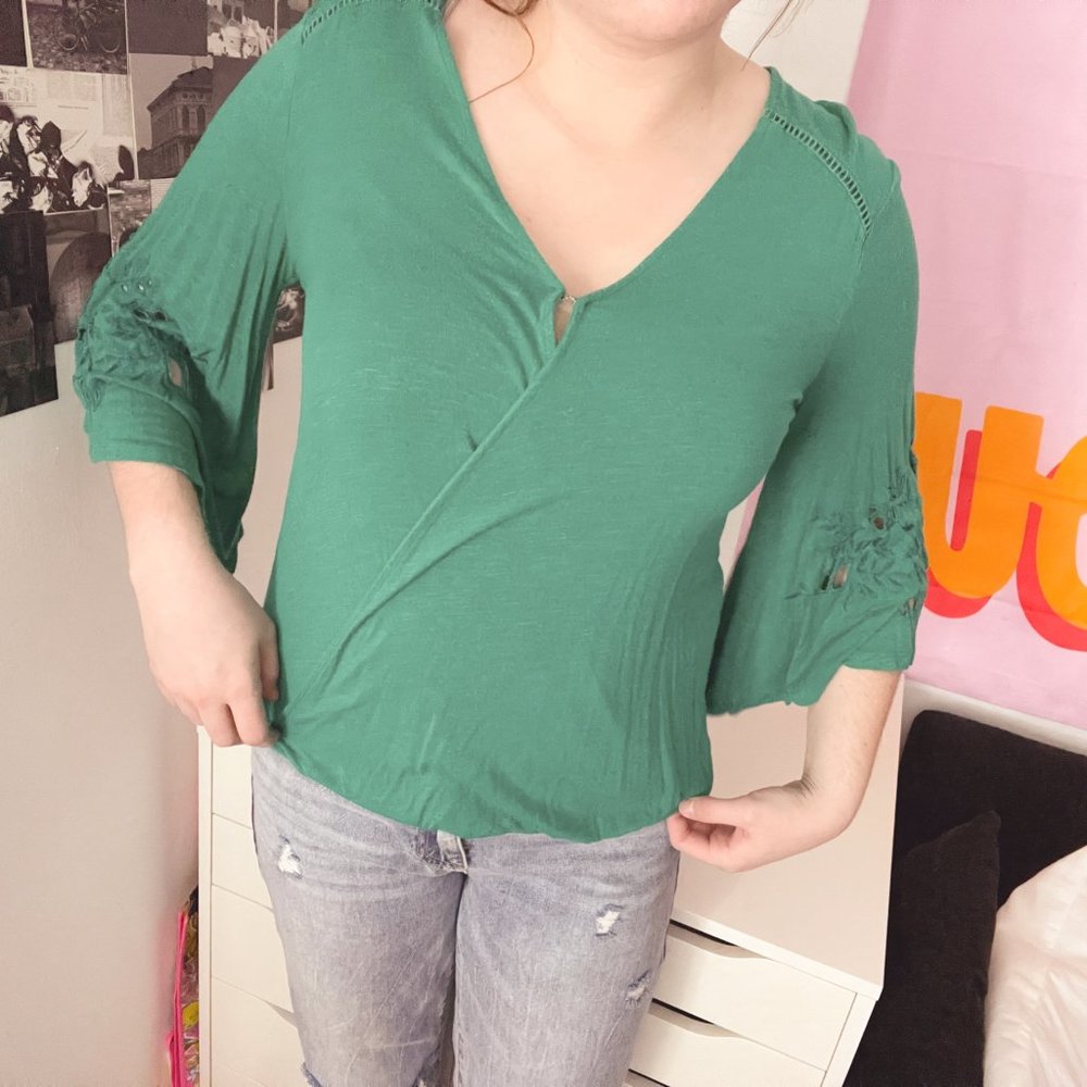 Maurices // Snap Top